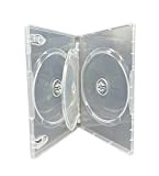 1 x 14 mm 3 voies CD DVD Blu Ray DVD boîtier transparent pour 3 boîtiers de rechange