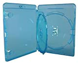 1 X Amaray Blue Blu-Ray DVD Triple Cases Holds 3 Disks