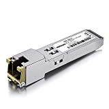 10/100/1000Base-T Multi-Rate SFP RJ45 Copper Transceiver, Compatible für Cisco GLC-T(10/100/1000M)/SFP-GE-T(10/100/1000M), 100-mètres