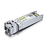 10Gb SFP+ SR Multimode Module - 10GBase-SR LC Transceiver Compatible pour Cisco SFP-10G-SR, Meraki MA-SFP-10GB-SR, Mikrotik S+85DLC03D, Ubiquiti, Netgear, Zyxel, ...