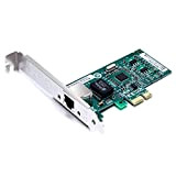 10Gtek® Carte Réseau Desktop Gigabit PCIE pour Intel EXPI9301CT - 82574L Chip, Single RJ45 Port, 1Gbit PCI Express Ethernet LAN ...