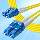 10Gtek OS2 LC à LC Câble Fibre Optique 100m, 9/125 Monomode Duplex Jarretière Optique LSZH pour SFP, 10G SFP+, Convertisseur ...