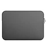15.6 Pouces Housse pc Portable/Pochette/Besace/Sacoche Manche pour Ordinateur Portable/Macbook Air/Macbook Pro Retina Gris