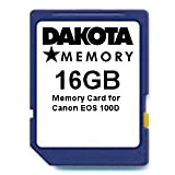 16GB Memory Card for Canon EOS 100D