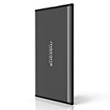 1To Disque Dur Externe Portable - 2.5'' USB 3.0 Ultra Fin Tout-Aluminium Stockage HDD pour Xbox One, PS4, PC, Mac, ...