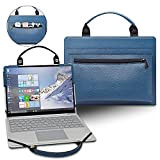 2 en 1 Housse en Cuir PU + Sacoche pour 15.6" HP ZBook Studio X360 15 G5/HP EliteBook 1050 G1/HP ...