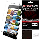 [2 Pack] TECHGEAR Protection d'Écran pour Asus ZenPad S 8.0, Film de Protection Ultra Clair avec Chiffon de Nettoyage et ...