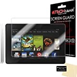 [2 Pack] TECHGEAR Protection d'Écran pour Kindle Fire HD 7, Film de Protection Écran Ultra Clair avec Chiffon et Carte ...