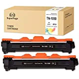2 Superpage Compatible pour Brother TN1050 TN-1050 Noir Cartouches Toner pour Brother MFC-1810 DCP-1510 HL-1110 DCP-1512 DCP-1610W HL-1210W HL-1212W DCP-1612W ...