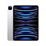2022 Apple iPad Pro 11 Pouces (Wi-FI + Cellular, 128 Go) - Argent (4e génération)