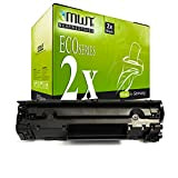 2X MWT Toner Compatible pour Canon I-Sensys LBP 6000 6020 6030 b w remplace 3484B002 725