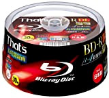 30 Taiyo Yuden Bluray Discs 4x Speed Dual Layer 50 GB BD-R DL Original Spindle Blueray Printable Discs (japan import)