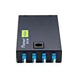 4 Ports Optical Fiber Terminal Box, Wall Mount, LC/UPC SMF Duplex, LGX panel