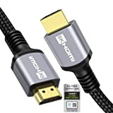 4K 8K Câble HDMI 2.1 Certifié 1m 48Gbps 2K 165Hz 4K 144Hz 8K 60Hz Full HD 7680P 3D Dynamique HDR ...
