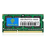 8 Go DDR3L 1600 MHz PC3-12800 PC3L 12800S Unbuffered Non-ECC 1,35 V CL11 2Rx8 Dual Rank 204 broches SODIMM Notebook ...