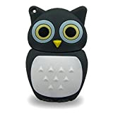 818-TEch No13700080032 Hi-Speed 2.0 clé USB 32Go Hibou Oiseau Eagle Owl 3D Gris