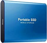 8TB Professional Portable SSD External Solid State Drive Type-C/USB 3.1 External SSD Hard Drive 8TB Compatible with Desktop,Laptop,Mac,Windows,Linux (8TB, Blue)