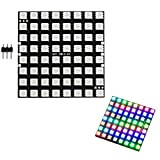 8X8 64 RGB LED Matrix Pixel WS2812 5050 Full Color avec pilotes intégrés 8 bits pour Arduino Raspberry Pi ESP8266 ...