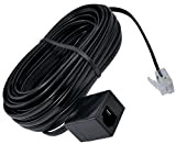 AЕRZETIX - C53536 - Rallonge de câble téléphonique mâle-femelle 7 m prise/fiche Internet ADSL modem RJ11 6P4C à 4 pins ...
