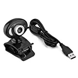 A7280 USB2.0 Clip-on Web Camera HD 360 ° Rotating Stand Microphone intégré pour PC
