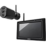 Abus Caméra de Surveillance EasyLook BasicSet PPDF17000 - Caméra + Moniteur Portable avec écran Tactile - Facile à Utiliser, Mode ...