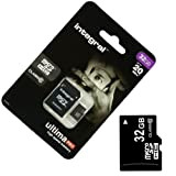 Acce2s - Carte Mémoire Micro SD 32 Go Classe 10 pour Samsung Galaxy Tab 2 7.0-2 10.1