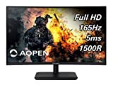 Acer Aopen 27HC5RP Moniteur de Gaming 27" 165 Hz, 5 ms (G2G), 2 x HDMI 1.4, DP 1.2