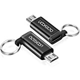 aceyoon Micro USB vers USB C, 3A Charge Rapide / Synchro Lot de 2 Adaptateur USB C Femelle vers Micro ...