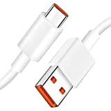 ACOCOBUY Câble USB C Charge Rapide pour Redmi Note 10 Pro Câble USB Type C 6A Charge Turbo pour Xiaomi ...