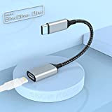 Adaptateur Audio USB-C vers Lightning [Certifié MFi], MTAKYI Microphone Audio pour Casque Compatible avec Lightning EarPods/Casque, Pad Pro 2021/Air 4/Mini ...