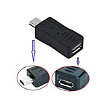 Adaptateur connecteur Mini USB mâle vers Micro USB Femelle