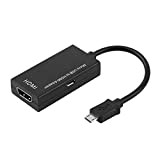 Adaptateur Mini-USB pour câble de convertisseur HDMI Micro USB Portable mâle à Femelle Câble d'adaptateur HDMI Noir - Noir