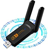 Adaptateur Réseau sans Fil - Clé WiFi 1900Mbps Mini Dongle USB Dual Band 2.4GHz 5GHz Cryptage Wireless Internet Puissante avec ...