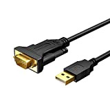 Adaptateur USB à RS232, câble de création 3M plaqué or USB 2.0 à RS232 plug db9 câble de convertisseur série, ...