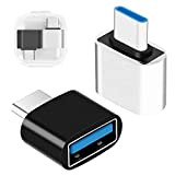 Adaptateur USB C à USB avec boîte(Paquet de 2), Type C Male to USB 3.0 Famale Adapter OTG Converter Compatible ...