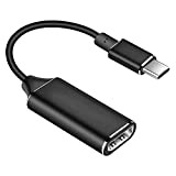 Adaptateur USB C vers HDMI, adaptateur de type C vers HDMI 4K, (compatible Thunderbolt 3), sortie audio vidéo pour MacBook ...