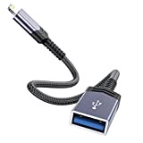 Adaptateur USB pour iPhone [Certifié Apple MFi], Adaptateur OTG pour Appareil Photo Lightning vers USB avec iPhone & iPad, Prend ...