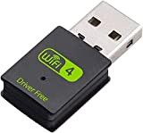 Adaptateur USB WiFi Bluetooth, 600Mbps Clé WiFi Dongle Double Bande 2.4/5.8 GHz Bluetooth 4.2 sans Fil Adaptateur Réseau Carte WiFi ...