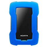 ADATA HD330 Disque Dur Externe 1000 Go, USB 3.2 Gen1, Bleu, Disque Dur Externe pour PC/Mac/PS4/XBOX/PS5, Résistant aux Chocs