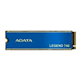 ADATA Legend 740 PCIe Gen3 x4 M.2 2280 SSD 500GB, NVMe 1.3, Jusqu’à 2500 Mo/s, NVMe 1.3, PC Gaming, 3D ...
