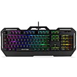 ADVANCE – Clavier Gaming GTA 250 – Rétro-Eclairage RGB – Touches Semi-Mécaniques – Touches Anti-Ghosting - Mode Play - Smart ...