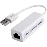 affaires-plus Adaptateur Réseau Ethernet Gigabit 100Mbit LAN USB 2.0 USB A vers RJ45 PC Notebook Ultrabook Tablette Windows Mac -(1, ...