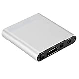 Agatige Media Player, Mini HD Media Player Center Card Stereo 1080P Video Media Player(Argent UE)