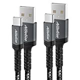 AIBelire Câble USB C [1m+2m/Lot de 2],Cable Chargeur Type C Charge Rapide pour Samsung Galaxy S22 S21 Ultra S20 FE ...