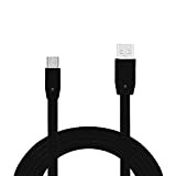 Aiivioll Câble d'alimentation USB plat de remplacement pour câble de charge UE compatible avec les haut-parleurs sans fil Logitech UE ...