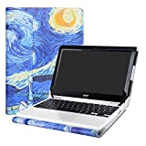 Alapmk Spécialement Conçu Protection Housses pour 11.6" Acer Chromebook R11 CB5-132T C738T/Acer Chromebook 11 CB3-131/Acer Spin 1 SP111-33 & CTL ...