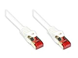 Alcasa 0.15m Cat.6 S/FTP câble de réseau 0,15 m Cat6 S/FTP (S-STP) Blanc - Câbles de réseau (0,15 m, Cat6, ...
