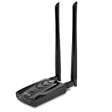 ALFA Network AWUS036ACH 2 antennes USB 3.0 Wi-Fi AC longue portée, haute pénétration, double bande 2,4/5 GHz standard 802.11a, 802.11b, ...