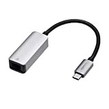 Amazon Basics Adaptateur aluminium USB 3.1 Type-C vers Gigabit Ethernet RJ45