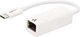 Amazon Basics Adaptateur USB 3.1 Type-C vers Ethernet - Blanc